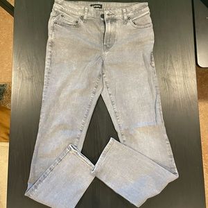 Men’s 29x34 Express Slim jeans gray